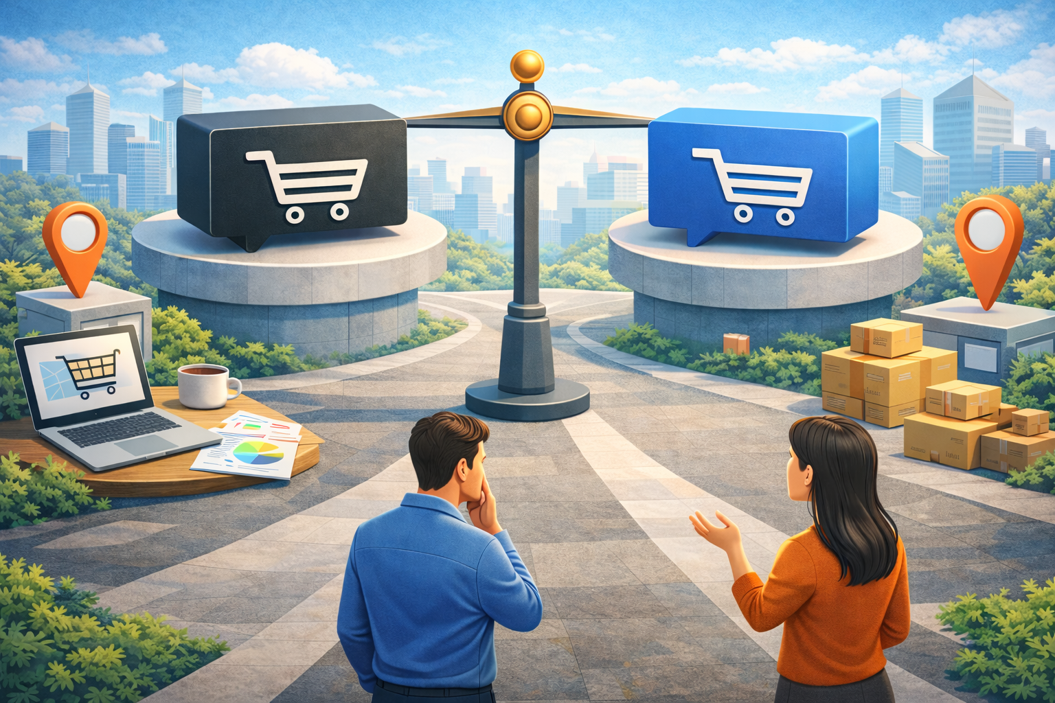 Shopline vs Cyberbiz 差在哪？平台定位與功能比較 封面圖